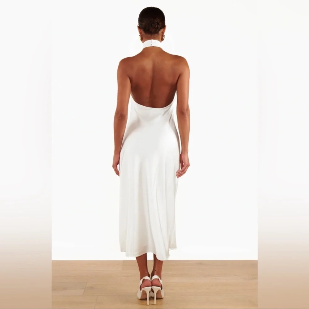 Show me your MUMU halter midi dress - Picture 2 of 5